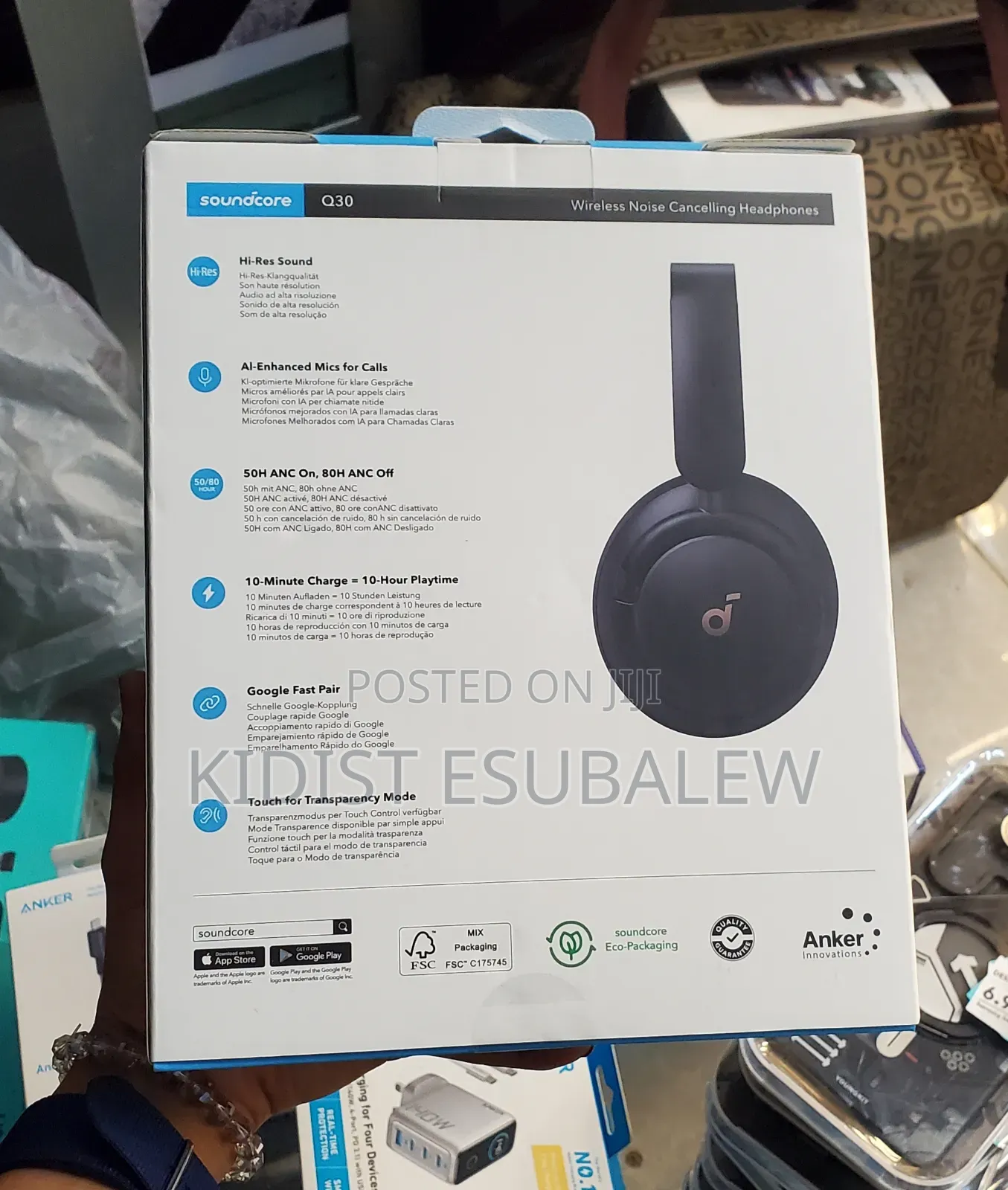 Soundcore by Anker Life Q30 Wireless Active Noise-Cancelling Headphone