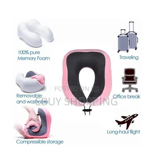 Cervical Support Memory Foam Comfort for Travel Home