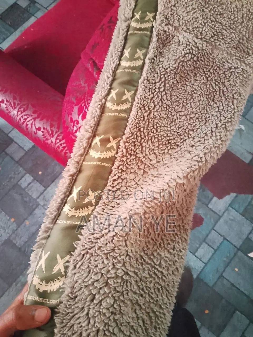 Fur Jacket for Sell Ricks Is Clown