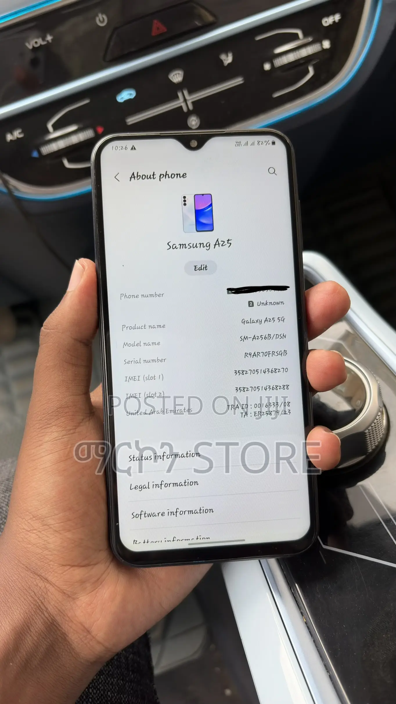 New Samsung Galaxy A25 256 GB Blue