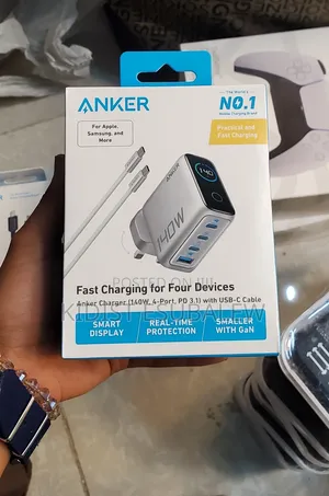 Anker 140w Charger With USB Cable