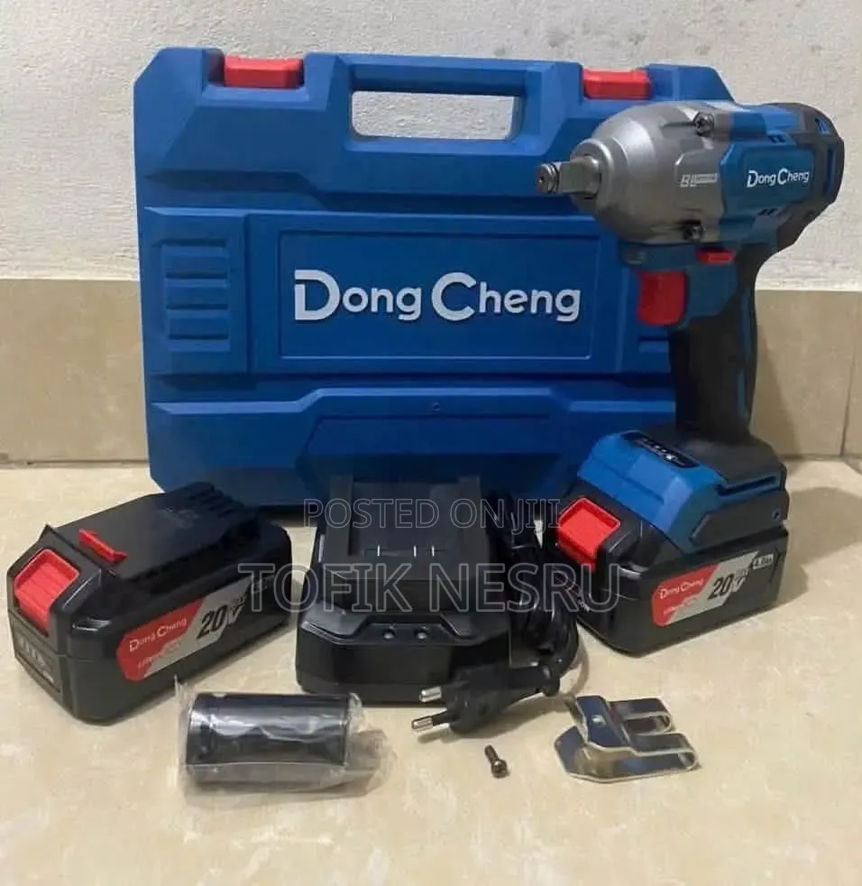 Chargeble Impact Wrench Dongcheng With 2× Battriy