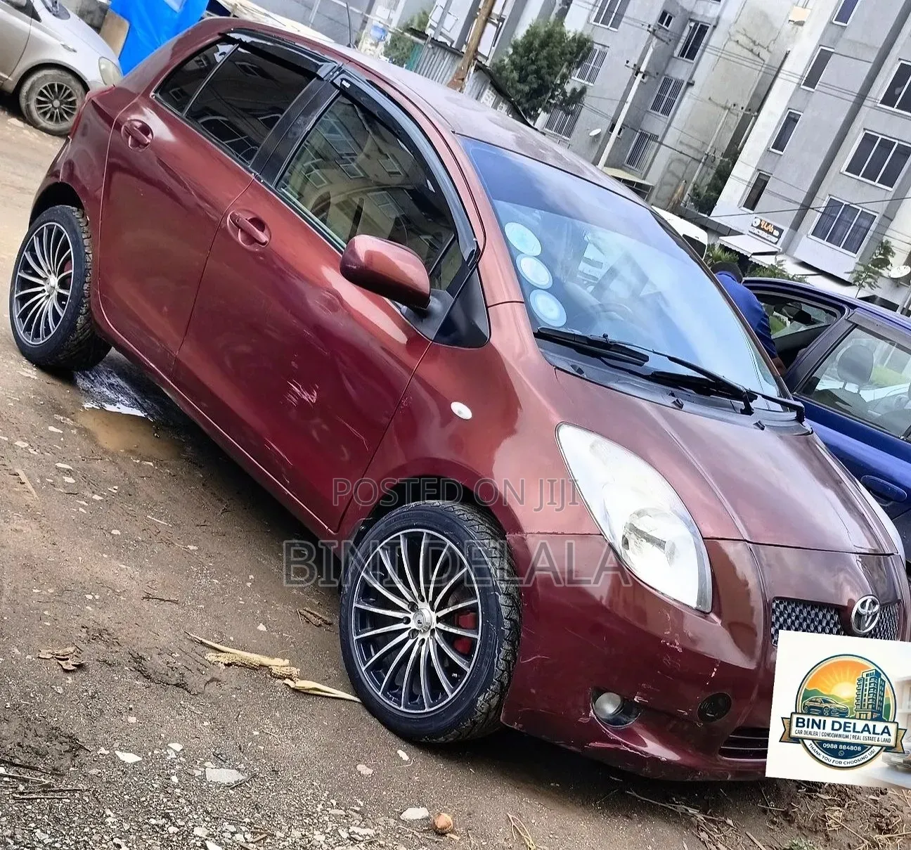 Toyota Yaris 1.0 Eco 2007 Burgundy