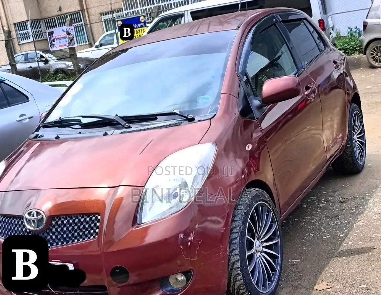 Toyota Yaris 1.0 Eco 2007 Burgundy