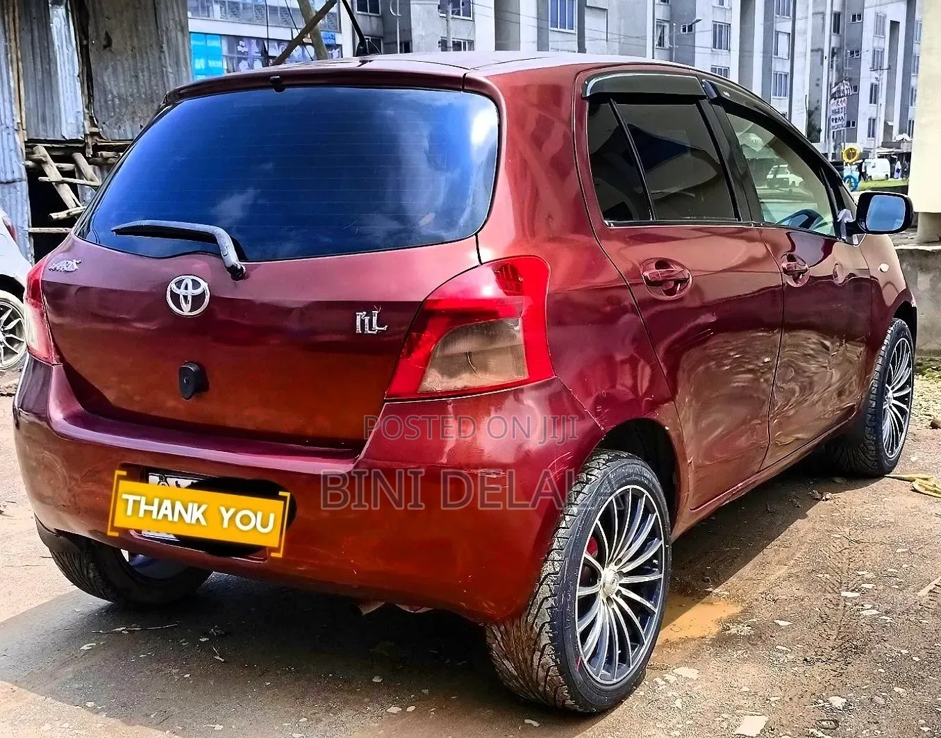 Toyota Yaris 1.0 Eco 2007 Burgundy
