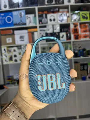 JBL Clip 5 Wireless Bluetooth Speaker With Integrated Carabiner