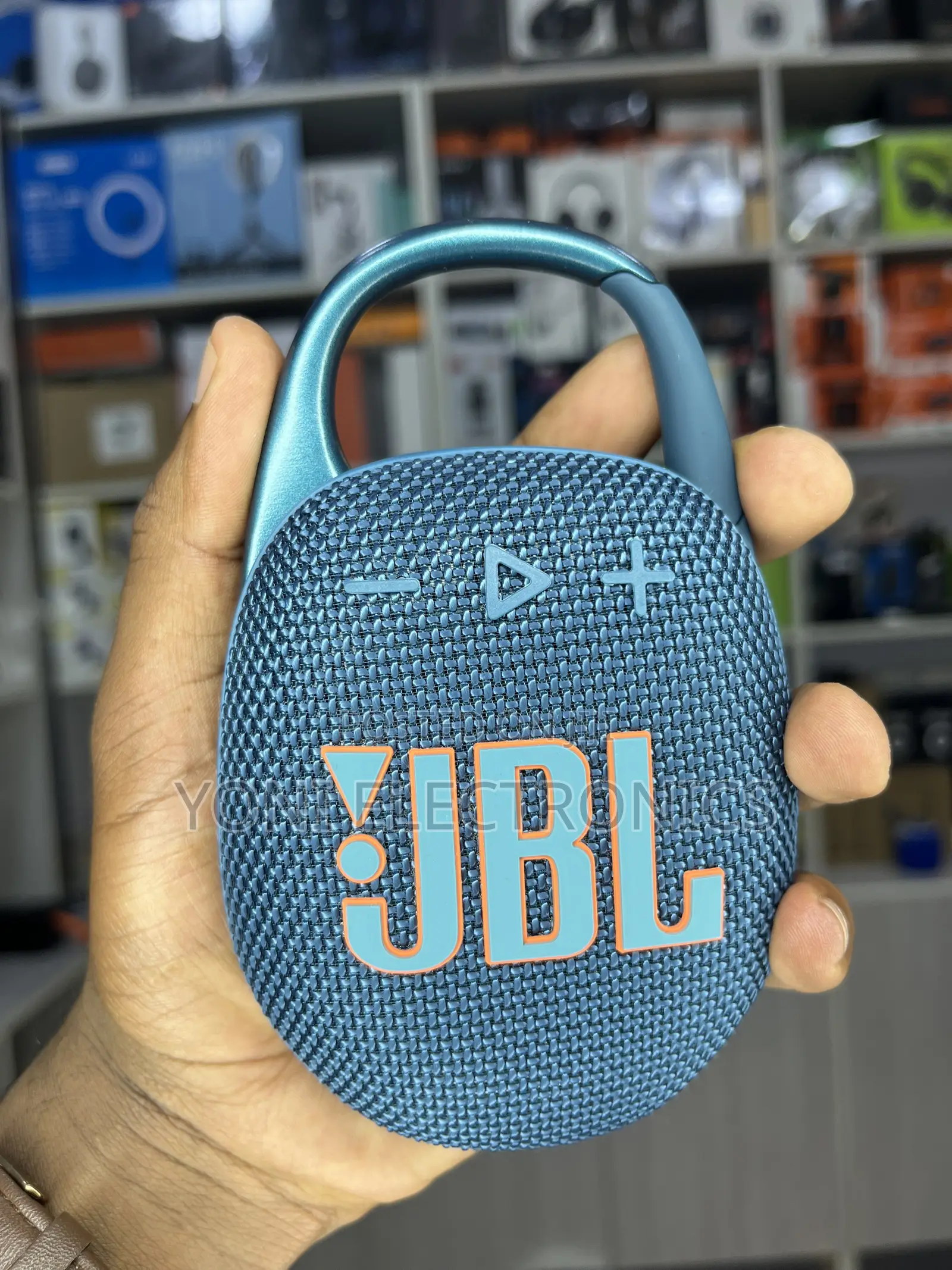 JBL Clip 5 Wireless Bluetooth Speaker With Integrated Carabiner