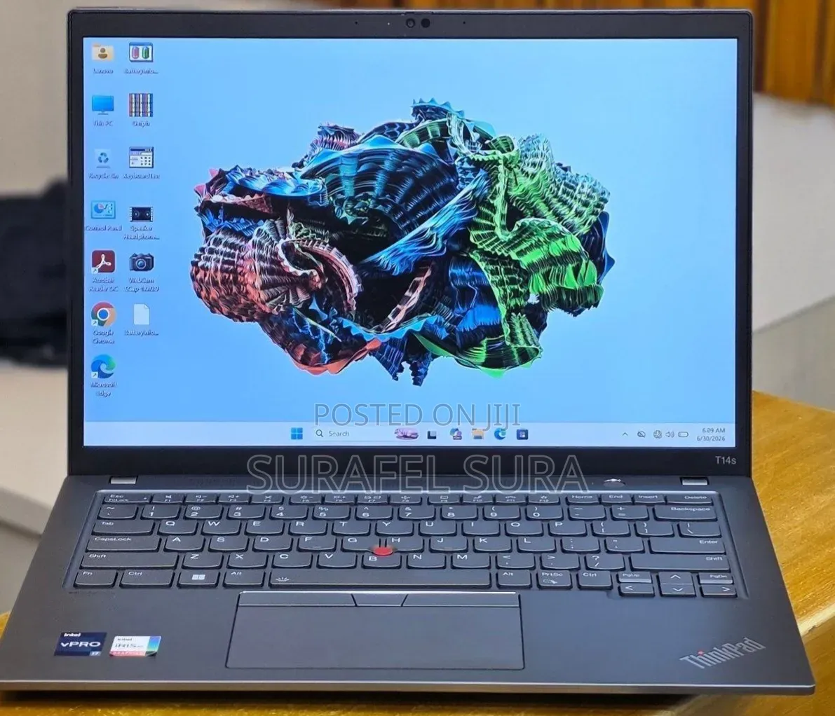 New Laptop Lenovo ThinkPad T14 G3 32GB Intel Core i7 SSD 512GB