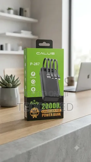 Callus P-267 (20,000mAh) High-Capacity Power Bank Kit!