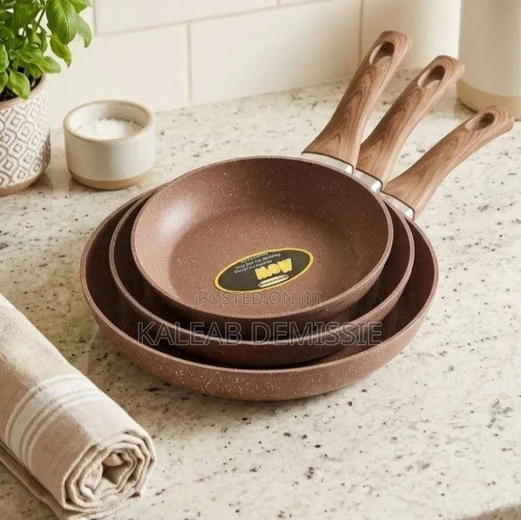 3Pcs ማርቭል መጥበሻዎች Fry Pan Set