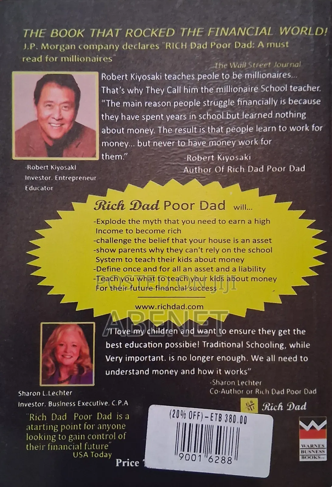 Rich Dad Poor Dad by Robert T. Kiyosak