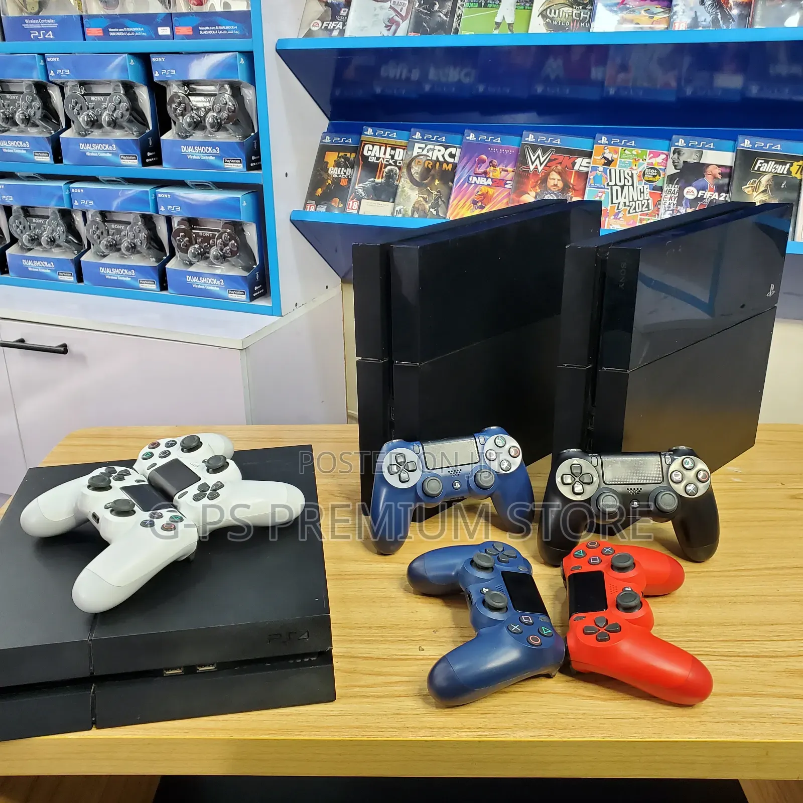 PS 4 Fat Jailbreak 2 Original Joystick ዋስትና በፈለጉት GB መርጠው መውሰድ ይችላሉ
‎