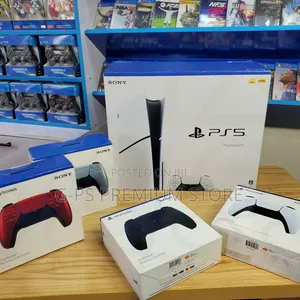Ps 5 Slim Brand New 1 Original Joystick ዋስትና በ 30% ዲስካውንት መውሰድ ይችላሉ