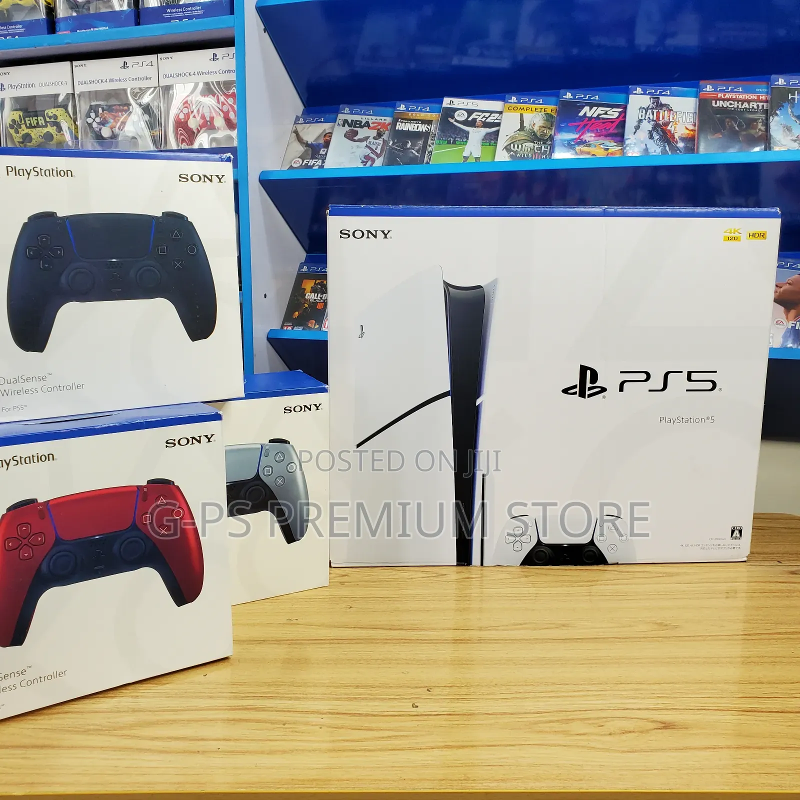 Ps 5 Slim Brand New 1 Original Joystick ዋስትና በ 30% ዲስካውንት መውሰድ ይችላሉ