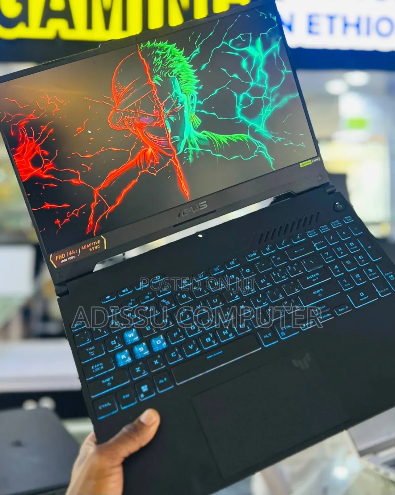 New Laptop Asus TUF Gaming A15 12GB AMD Ryzen 7 SSD 512GB