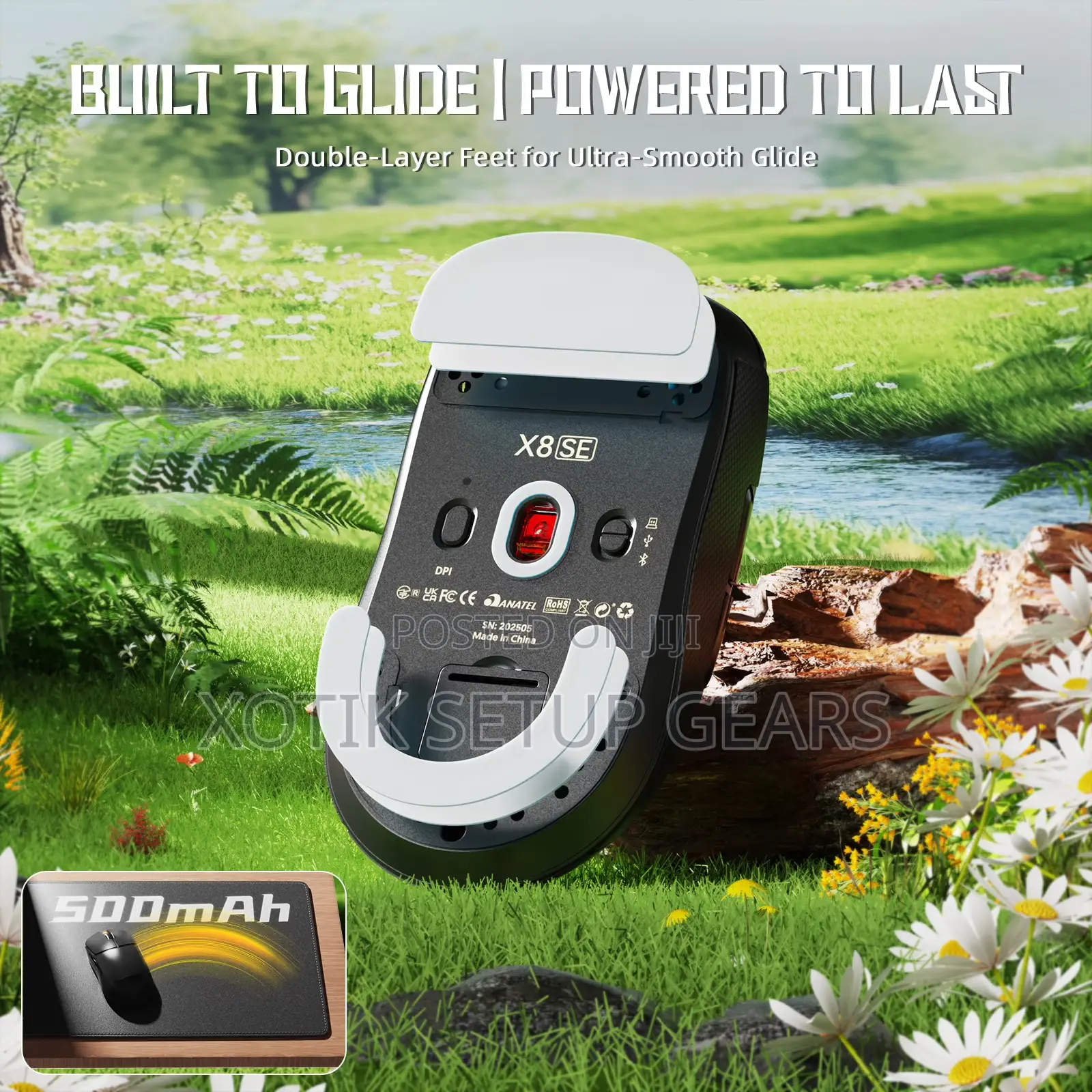 ATTACK SHARK X8 SE Wireless Mouse - Ultra-Light 55g Gaming Mouse