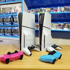PS5 Slim | 5 Games 1 Joystick ከዱባይ በፈለጉት ከለር Joystick መርጠው መውሰድ ይችላሉ