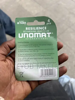Unomat Rechargeable Batteries