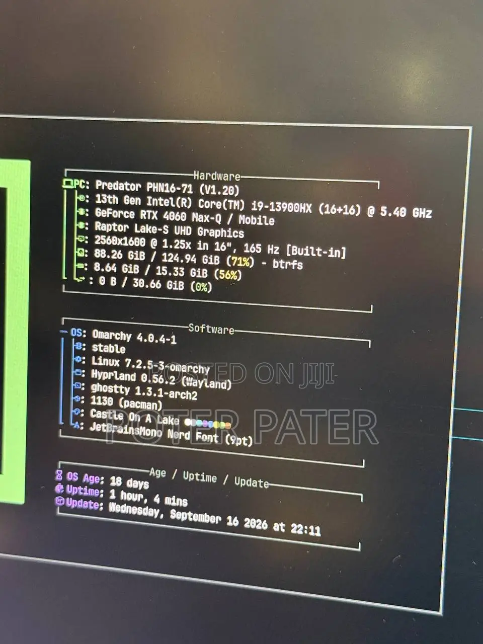 Laptop Acer Predator Helios Neo 16 16GB Intel Core i9 SSD 1T