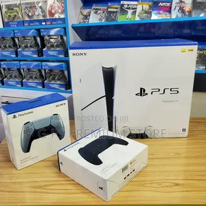 PS5 Slim Brand New 5 Games 1 Joystick ከዱባይ 30% ዲስካውንት መውሰድ ይችላሉ