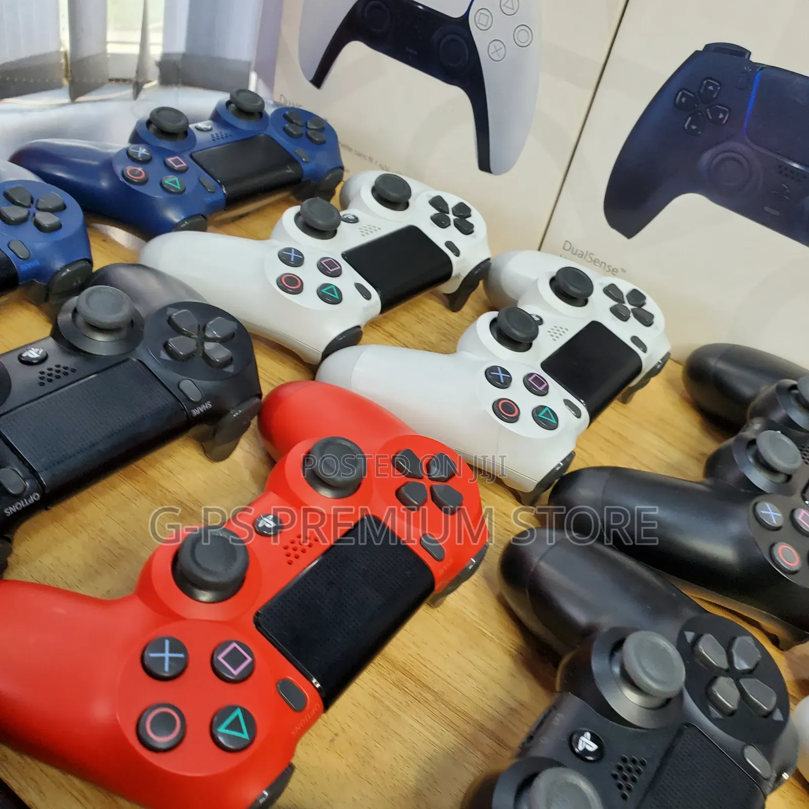 PS4 Joystick | ንፁህ እና የተፈተነ |  በፈለጉት ከለር መርጠው መውሰድ ይችላሉ