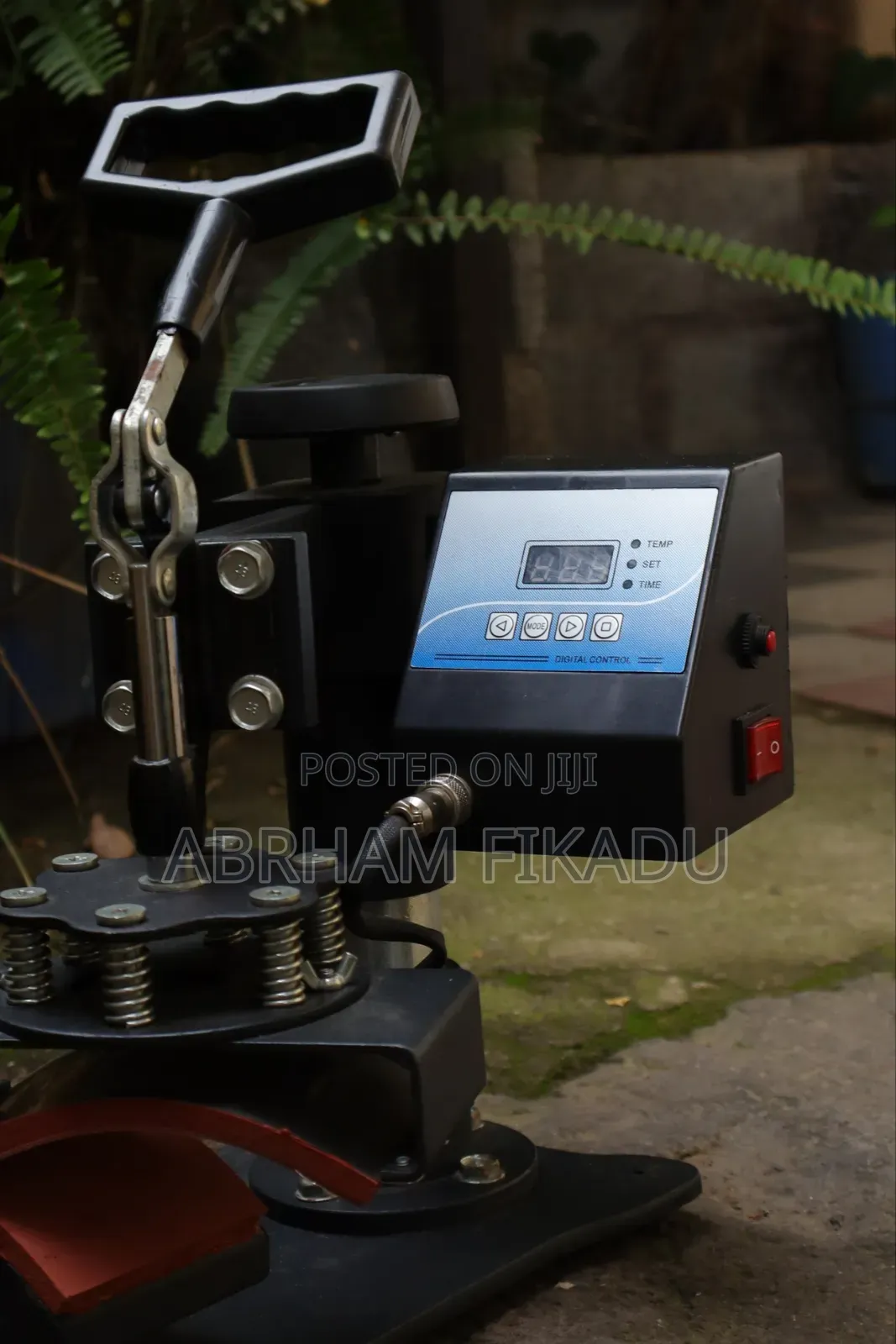 Hat Heat Press Machine የኮፍያ ማተሚያ ሂት ፕረስ