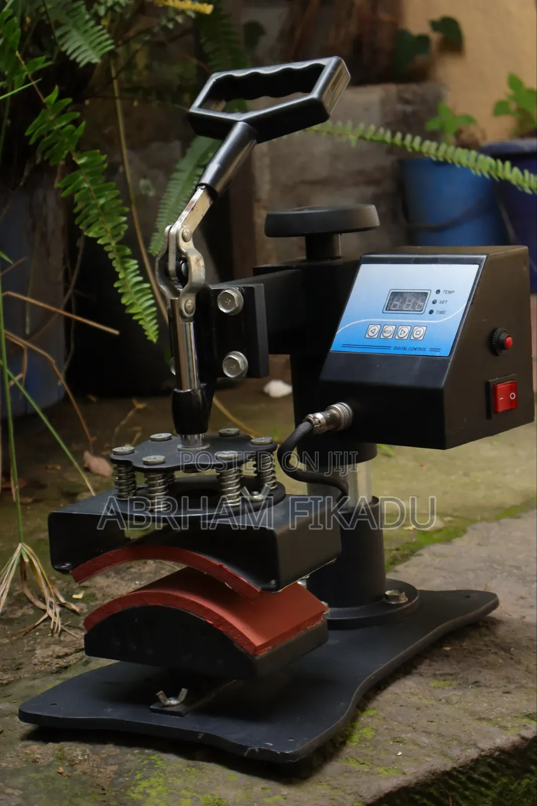Hat Heat Press Machine የኮፍያ ማተሚያ ሂት ፕረስ