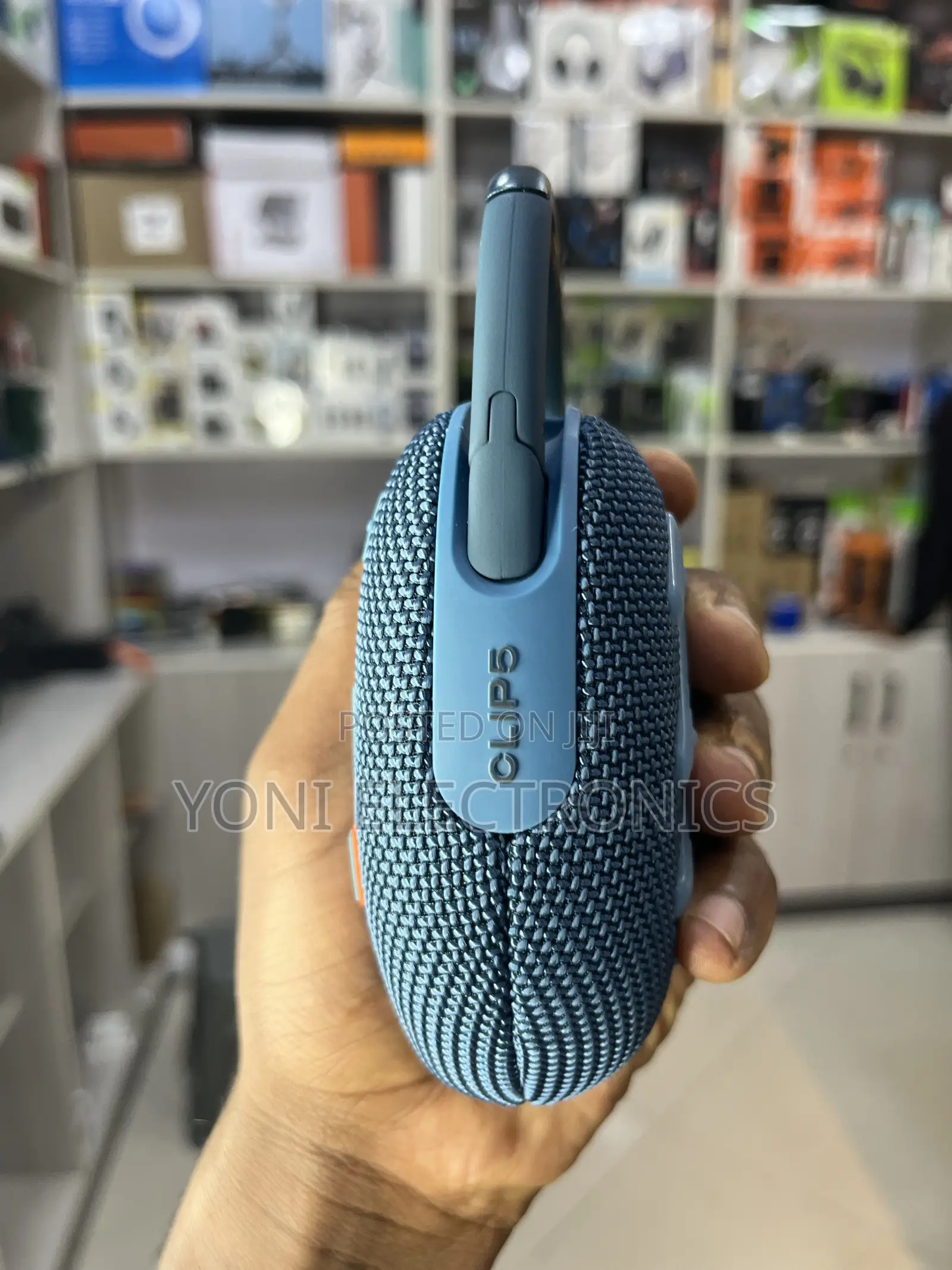 Clip 5 Portable Waterproof Bluetooth Speaker – Blue