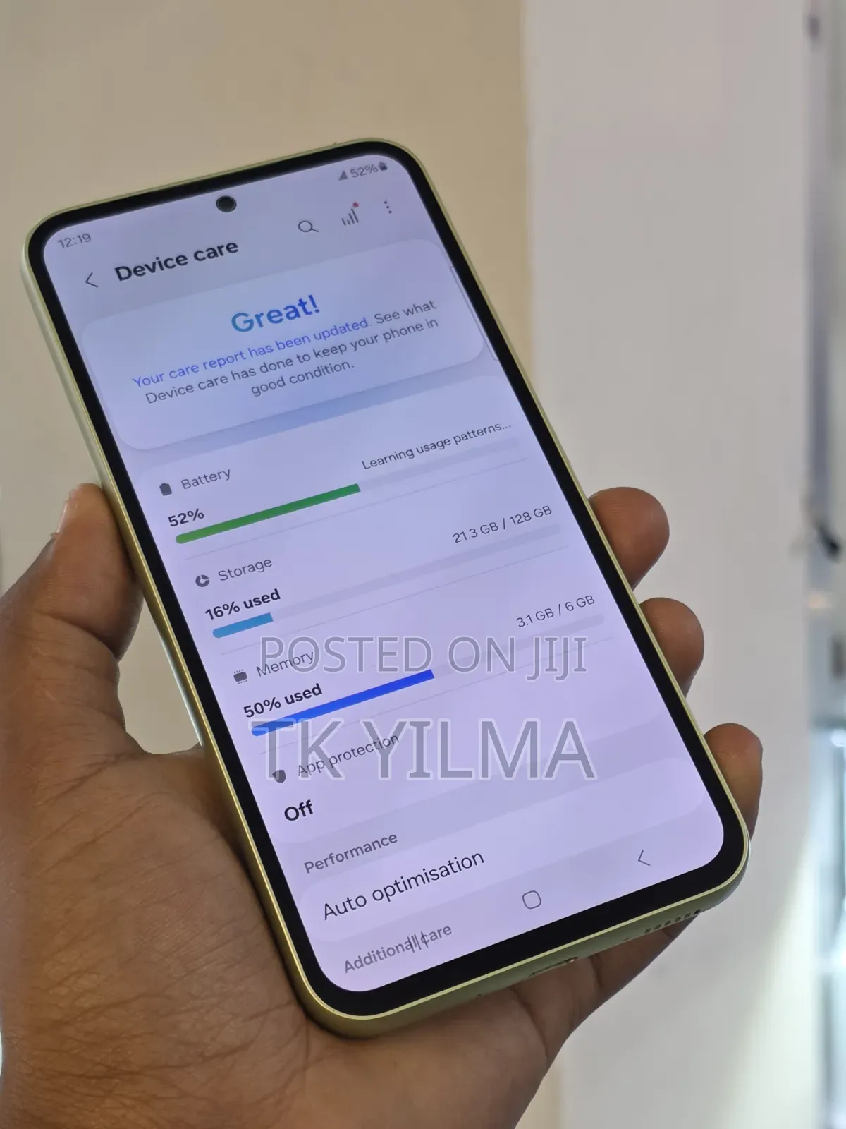 New Samsung Galaxy A54 128 GB Green