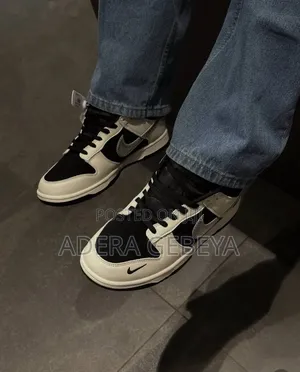  Nike SB Dunk Low X Stussy Black Metallic  Master Quality