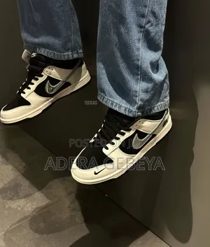  Nike SB Dunk Low X Stussy Black Metallic  Master Quality