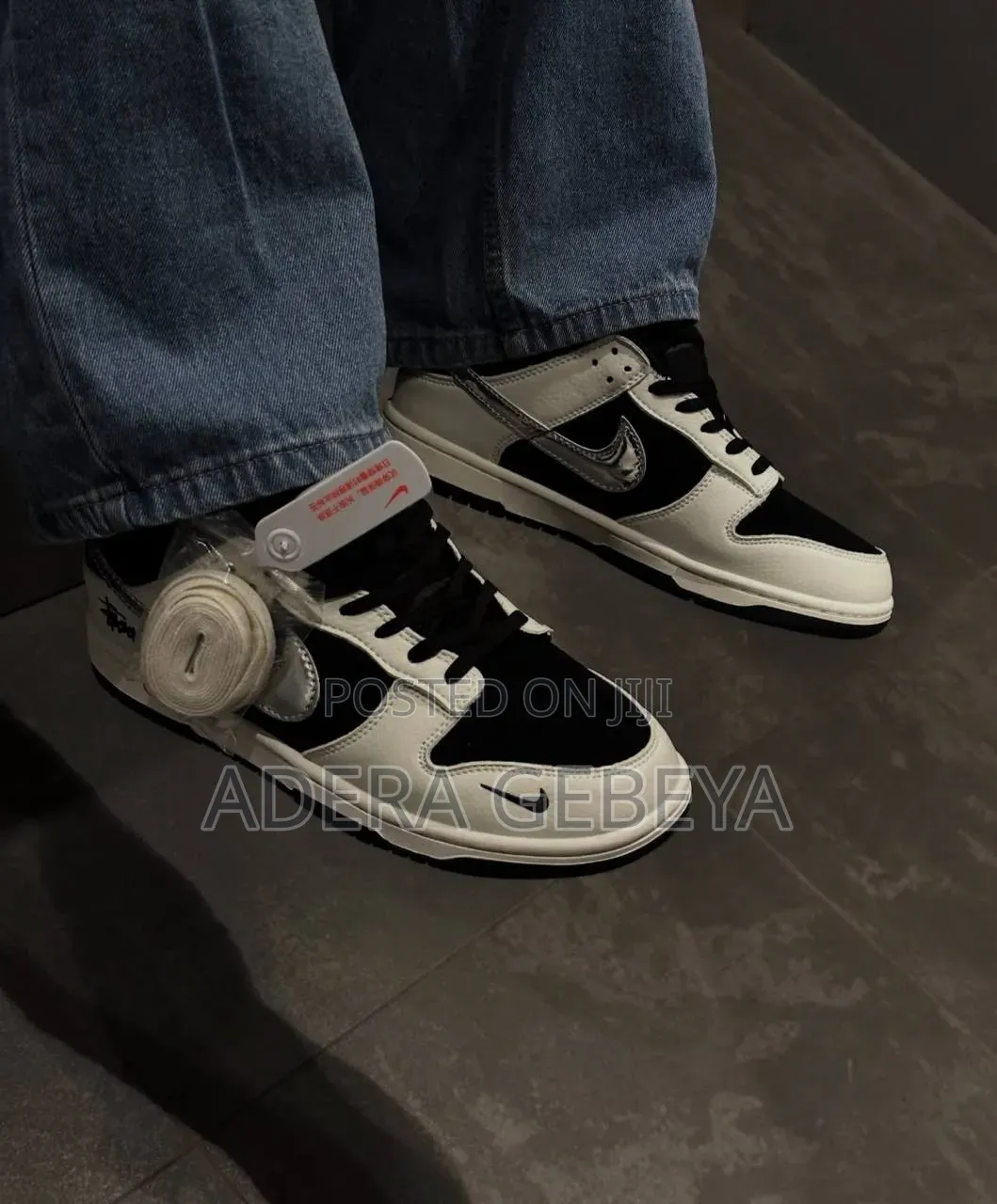  Nike SB Dunk Low X Stussy Black Metallic  Master Quality