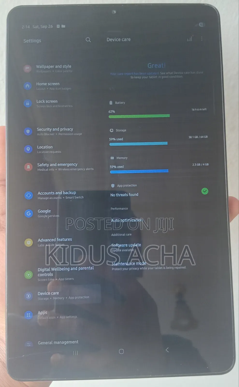 Samsung Galaxy Tab A9 64 GB