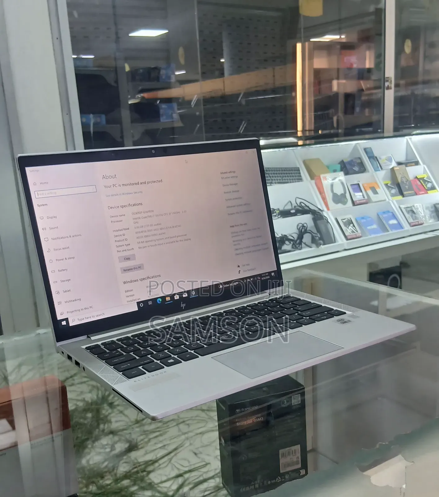 New Laptop HP EliteBook 840 8GB Intel Core i7 SSD 512GB