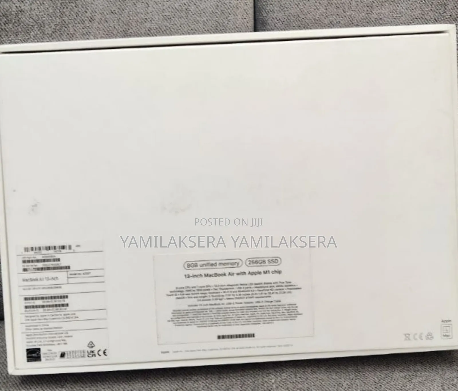 New Laptop Apple MacBook Air 2020 8GB Apple M1 SSD 256GB