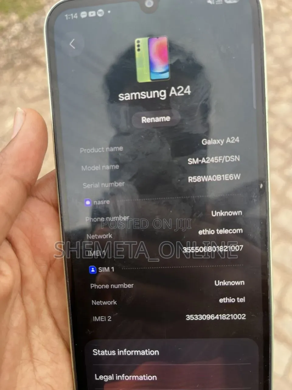 Samsung Galaxy A24 128 GB