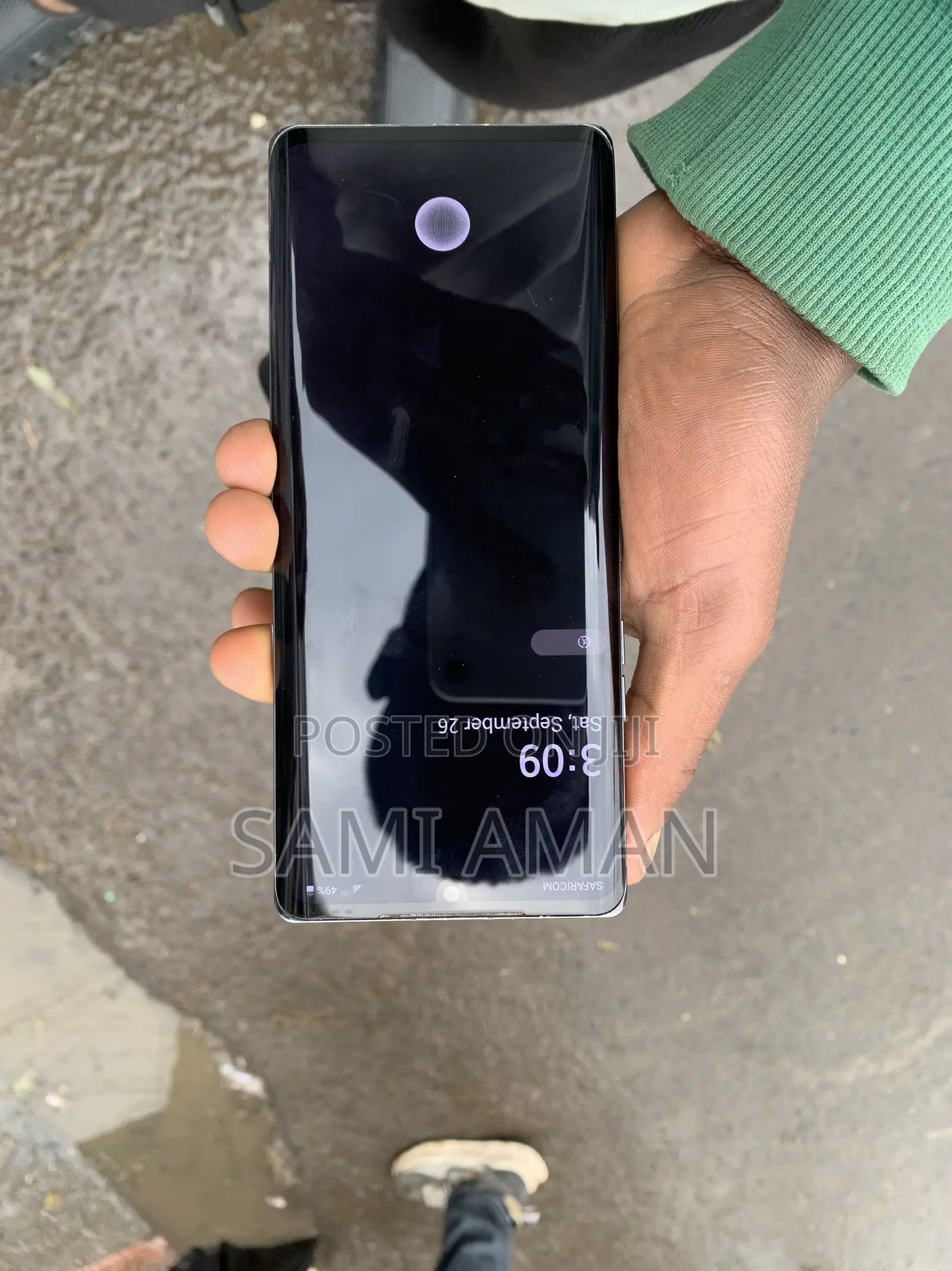 New LG Velvet 128 GB Black