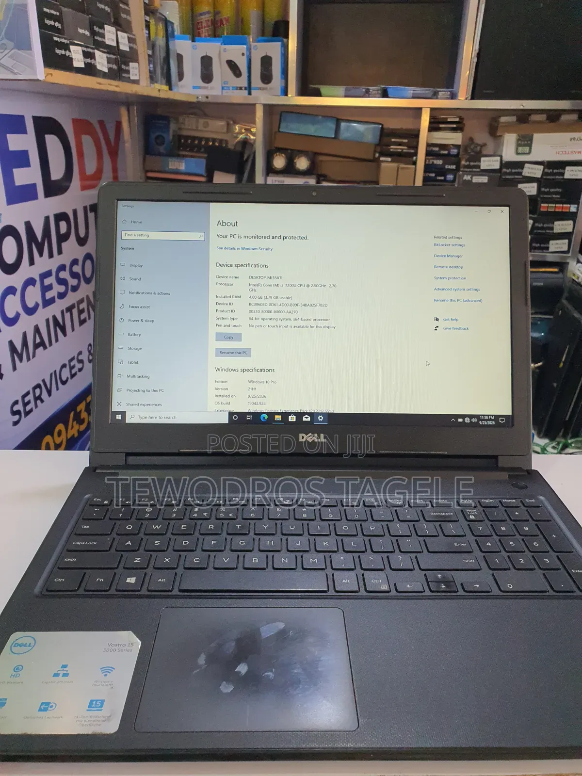 Laptop Dell Vostro 15 3578 4GB Intel Core i5 HDD 1T