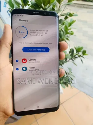 Samsung Galaxy S8+ 128 GB Black