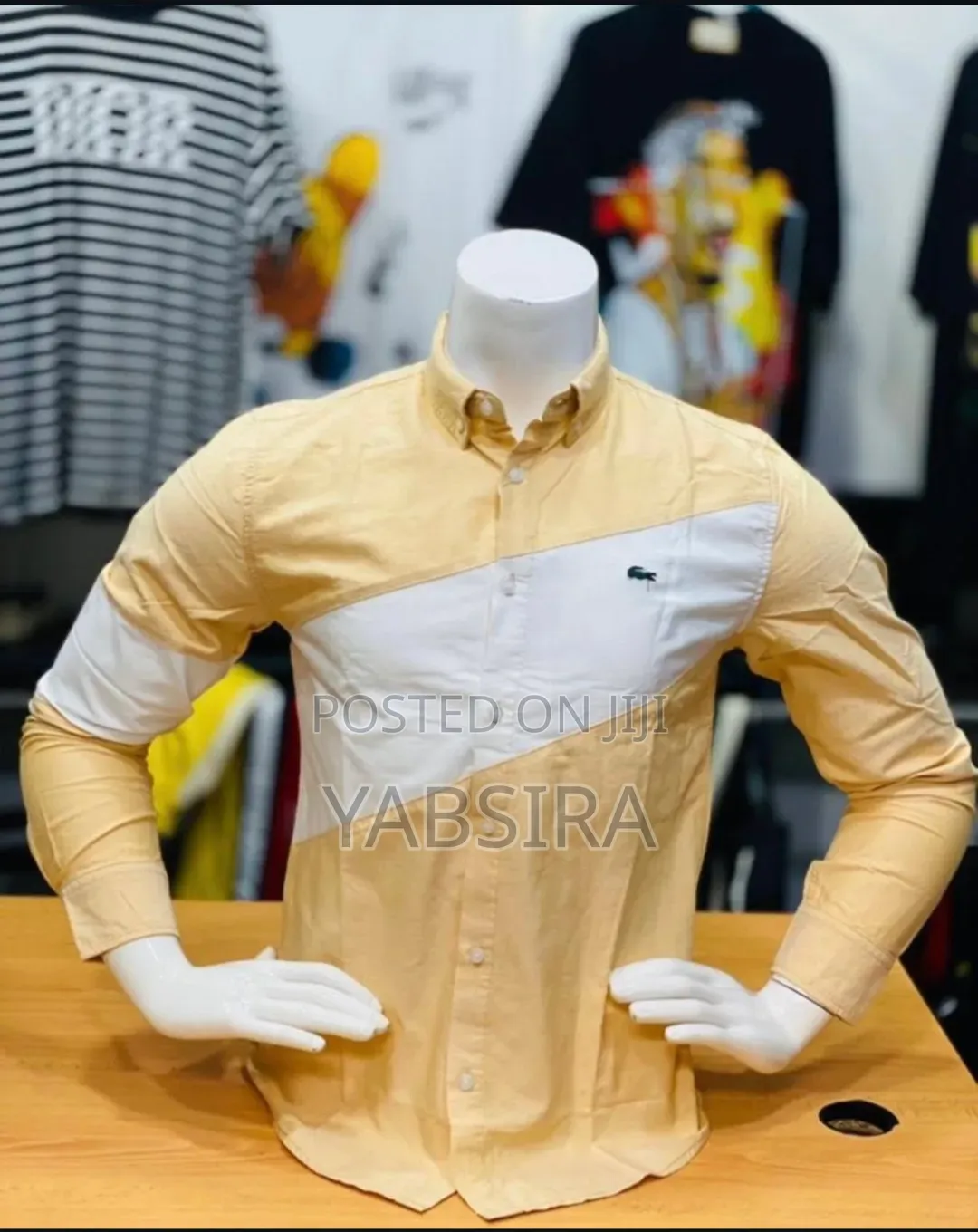 Long-Sleeve LACOSTE Shirt