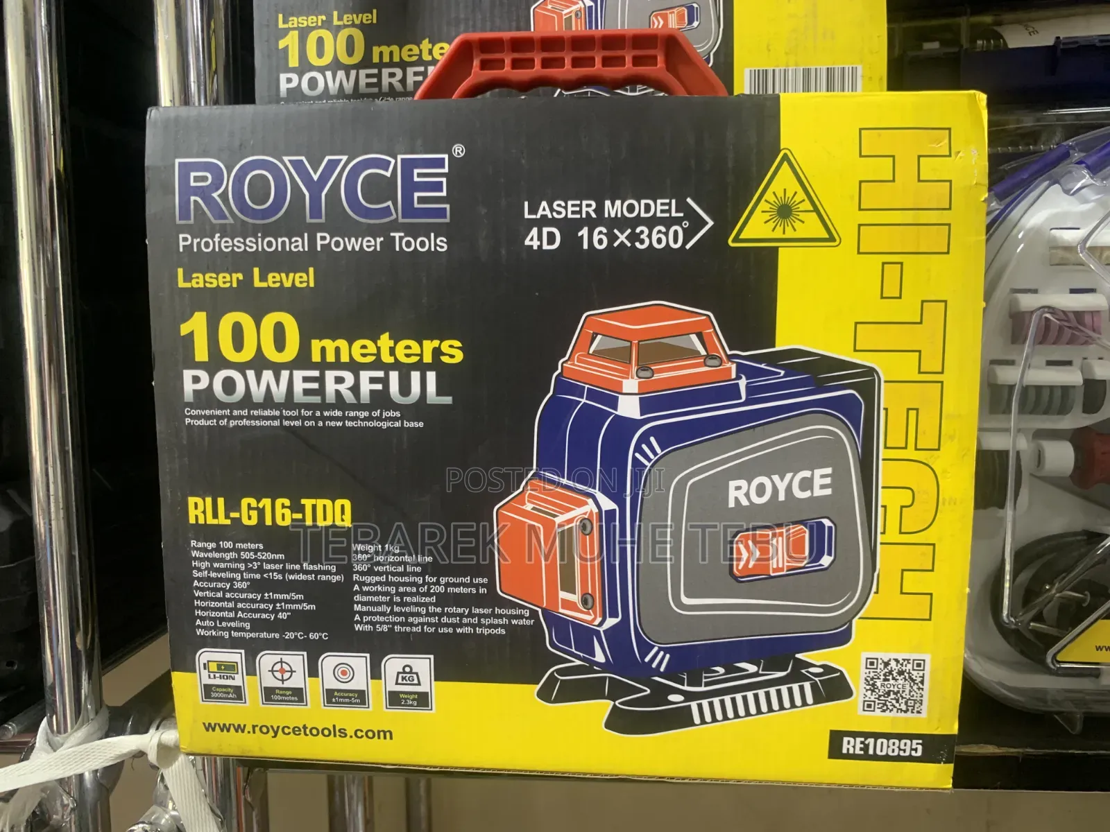 Royce Laser Level RLL-G16-TDQ-4D 16×360°