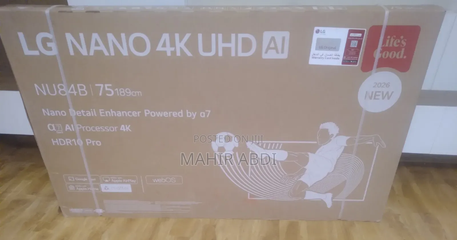 LG 75 Inch Smart TV