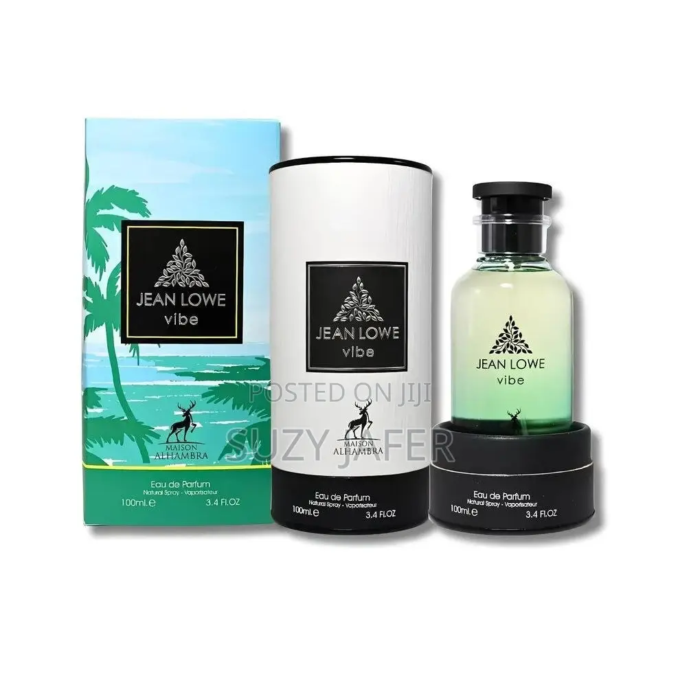 Jean Lowe Vibe Perfume 100ml EDP Maison Alhambra