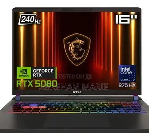 New Laptop MSI Vector 16 HX AI A2XWIG 16GB Intel Core Ultra 9 SSD 1T