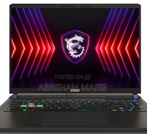 New Laptop MSI Vector 16 HX AI A2XWIG 16GB Intel Core Ultra 9 SSD 1T