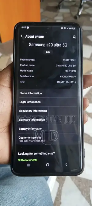 Samsung Galaxy S20 128 GB Black
