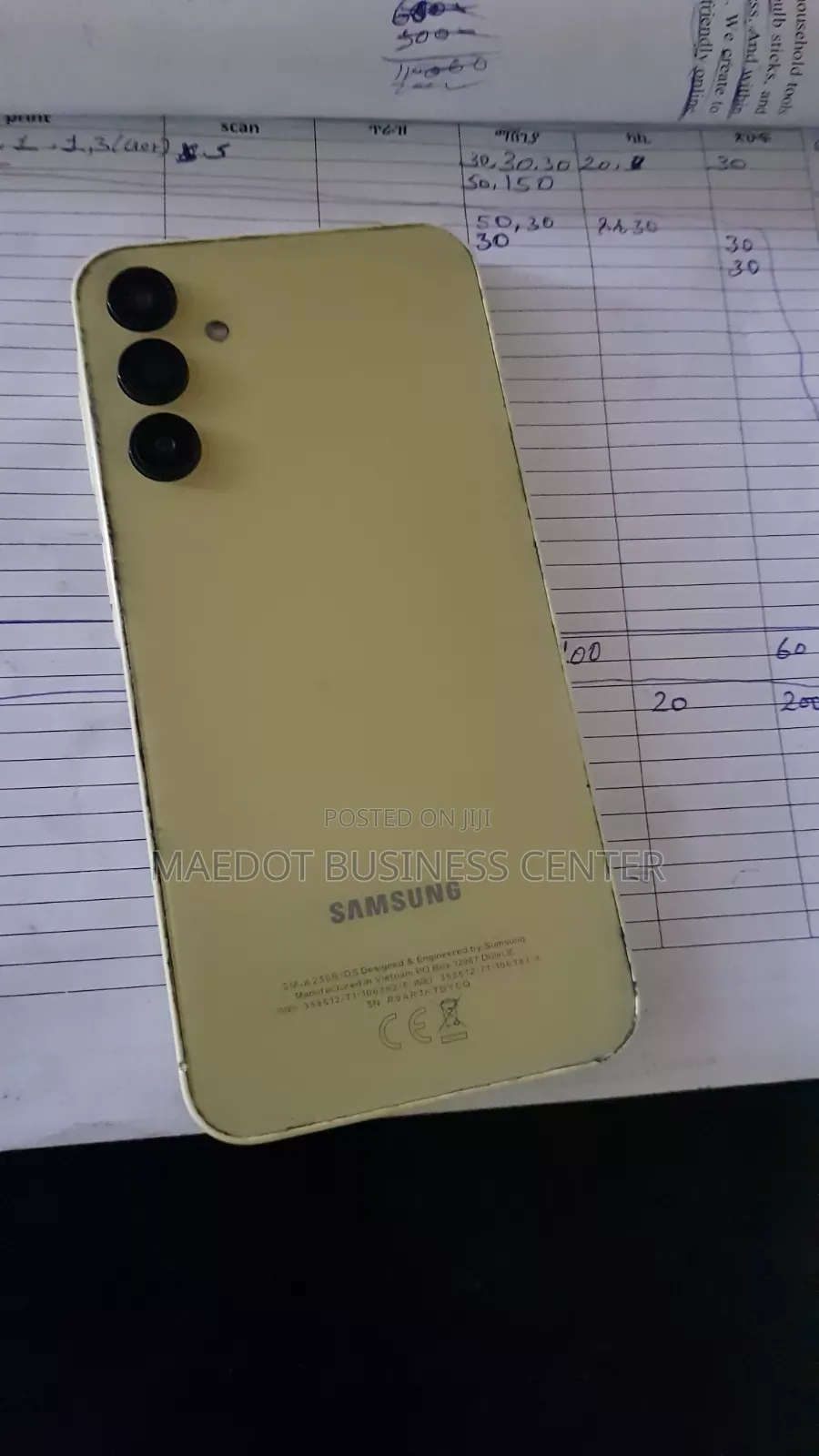 Samsung Galaxy A25 256 GB Yellow