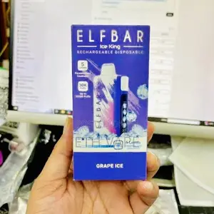 Grape Ice Elfbar Vape 30,000 Puff Chargeable 5%
