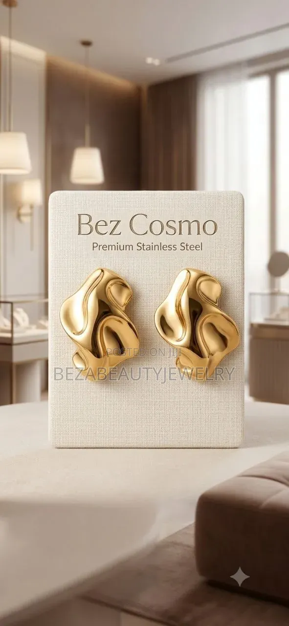 Golden Stainless Earrings