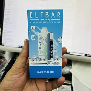 Bluerazz Ice With Elfbar and Vozol Vape